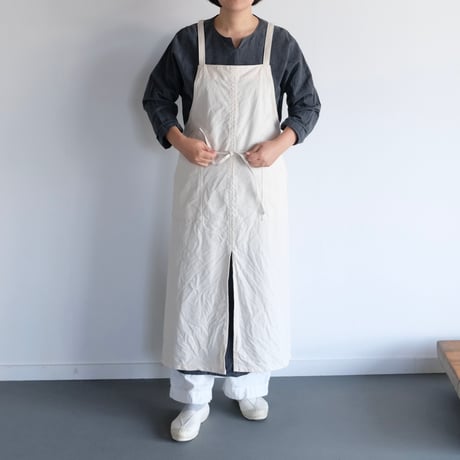 takeshi kanda エプロン エプロン/ベージュ | takeshikanda
