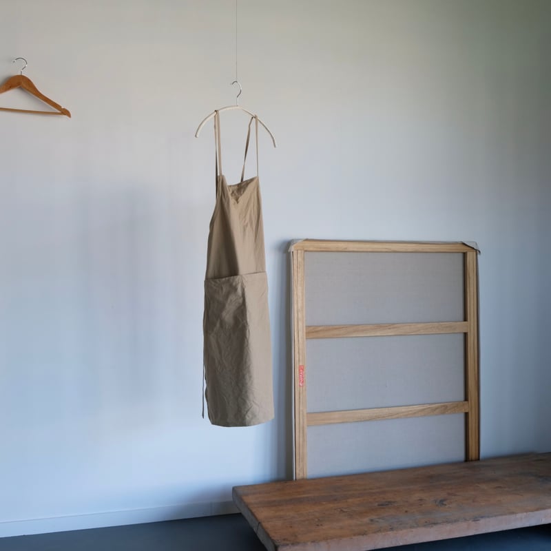 エプロン/ベージュ | takeshikanda