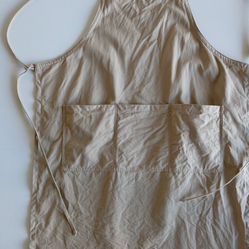 エプロン/ベージュ | takeshikanda