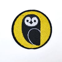 OWL Patch／OWLオリジナル刺繍ワッペン（イエロー）