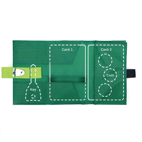 OWL Kohaze Wallet  UL (Green) 7.7g