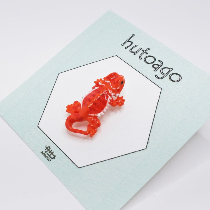 フトアゴヒゲトカゲピアス(片耳) | sasaco