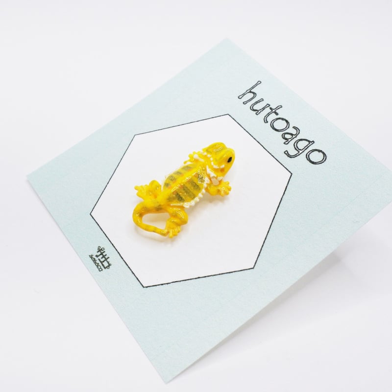 フトアゴヒゲトカゲピアス(片耳) | sasaco