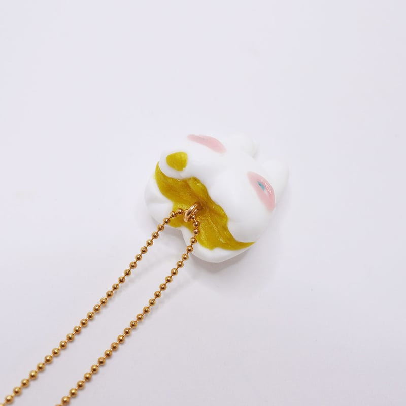 歯ーちゃんネックレス 金歯 (チェーン60cm) | sasaco