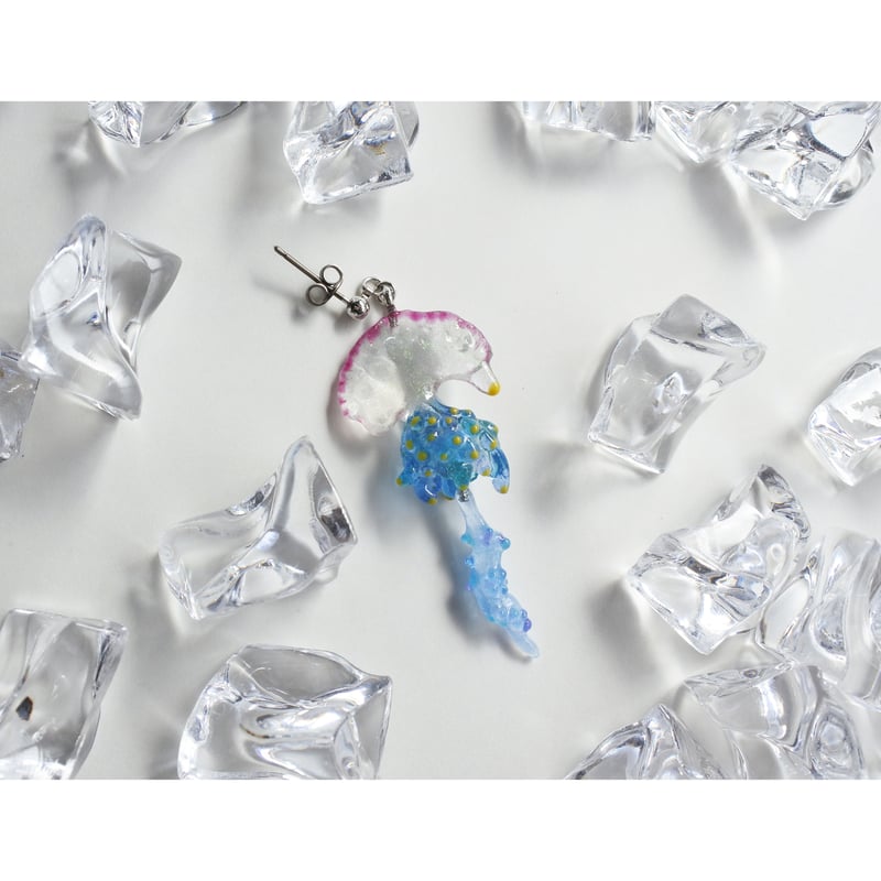 【035】波模様のイヤリング／海／貝／波 035】波模様のイヤリング／海／貝／波 【公式通販】