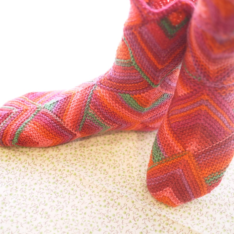 手編み靴下 #175 mille 手編み靴下 #175 mille 手編み靴下 #175 mille 手編み靴下 #175 mille