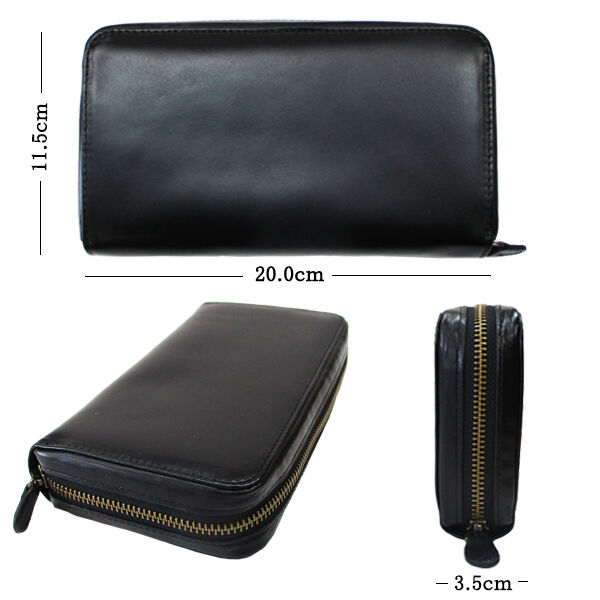 楽天市場】長財布 札入れ 小銭入れあり メンズ 薄い ラウンド型 180