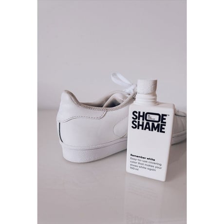 スニーカークリーナー シューシェイム リメンバーホワイト シューケア用品 シュークリーナー 靴磨き SHOE SHAME Remember white