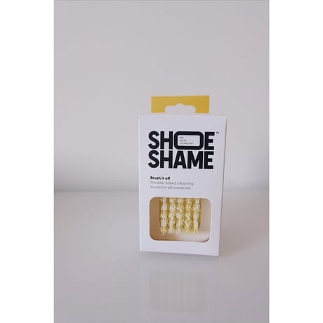 スニーカークリーナー シューシェイム ブラッシュ イット オフ ブラシ シューケア用品 シュークリーナー 靴磨き SHOE SHAME BRUSH IT OFF