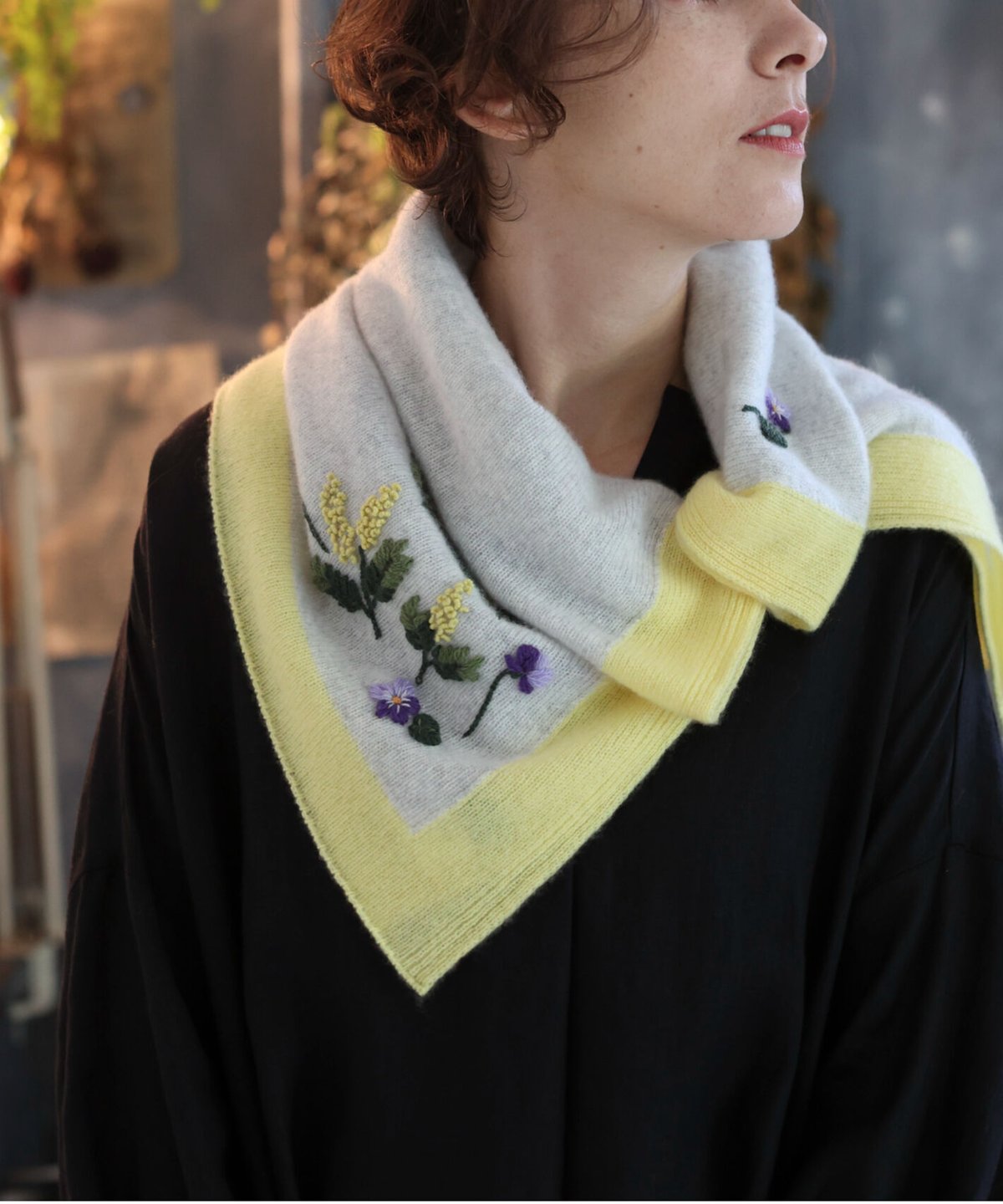 ❤ウールカシミア刺繍＆ステッチ＆ボタン♣︎Fayセレブコート wool-cotton-gabardine-black-