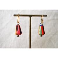 カクカクピアス・イヤリング　カラフル