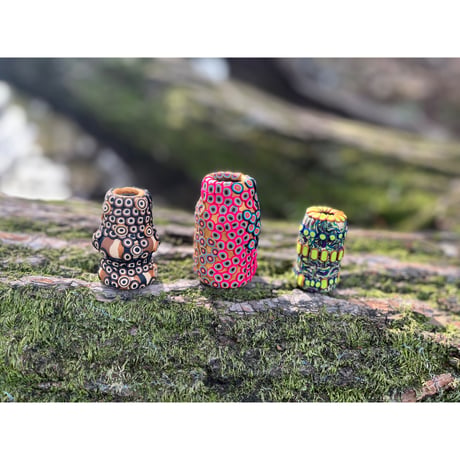 どんぐりつぶ　小さなぶつぶつ花器