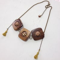 +bois  3ネックレス brown