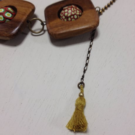 +bois  3ネックレス brown