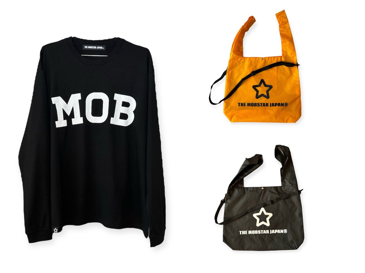 ❤️THE MOBSTAR JAPAN®️ ⭐️ キャンバスバッグ ★ モブスター canvas bag black | THE MOBSTAR JAPAN®️