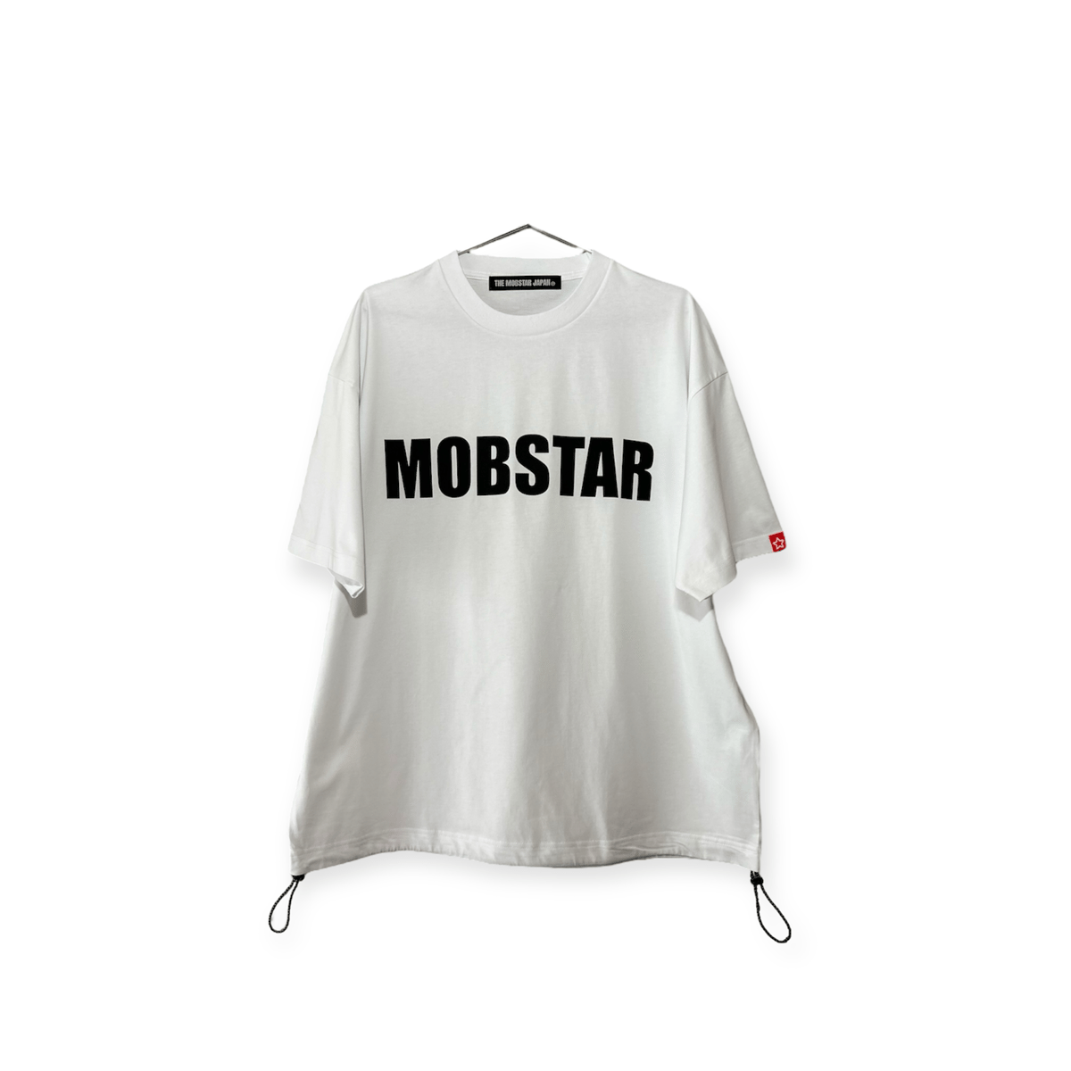 新品 THE MOBSTER JAPAN ドローコードTシャツ モブスター L MOBSTAR ドローコードTシャツ ホワイト | THE MOBSTAR JAPAN®️