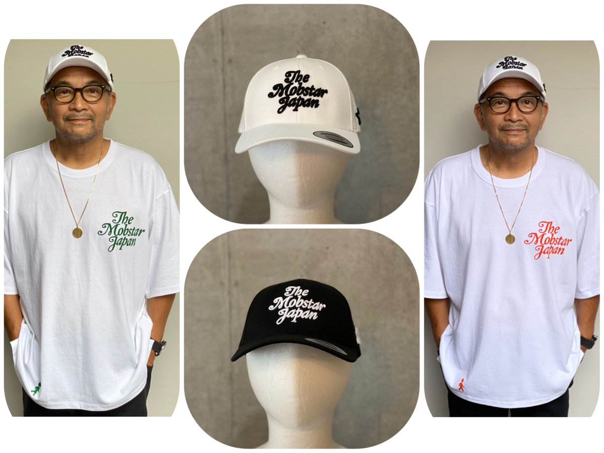 Walking T-shirt & The Mobstar Japan logocap | T