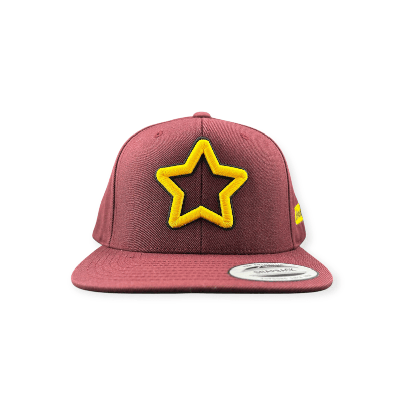Double Star Cap Maroon | THE MOBSTAR JAPAN®️