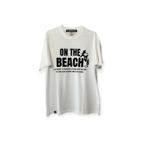 ON THE BEACH T-SHIRT WHITE