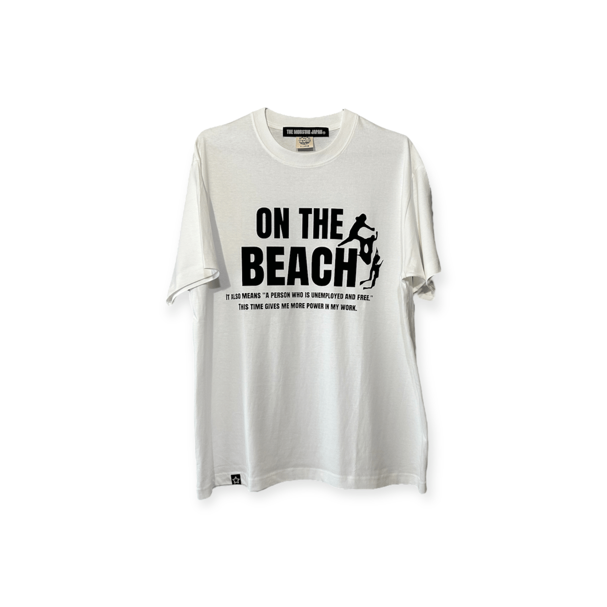 ON THE BEACH T-SHIRT WHITE | THE MOBSTAR JAPAN®️ ON THE BEACH T-SHIRT WHITE | THE MOBSTAR JAPAN®️