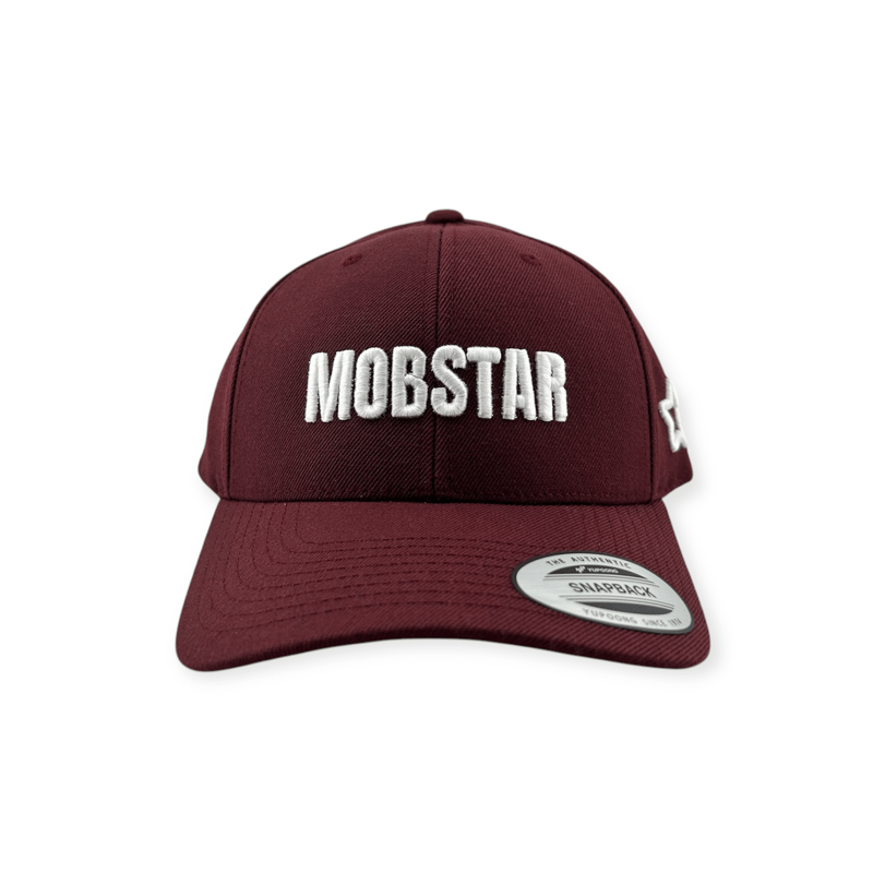 MOBSTAR CAP MAROON | THE MOBSTAR JAPAN®️