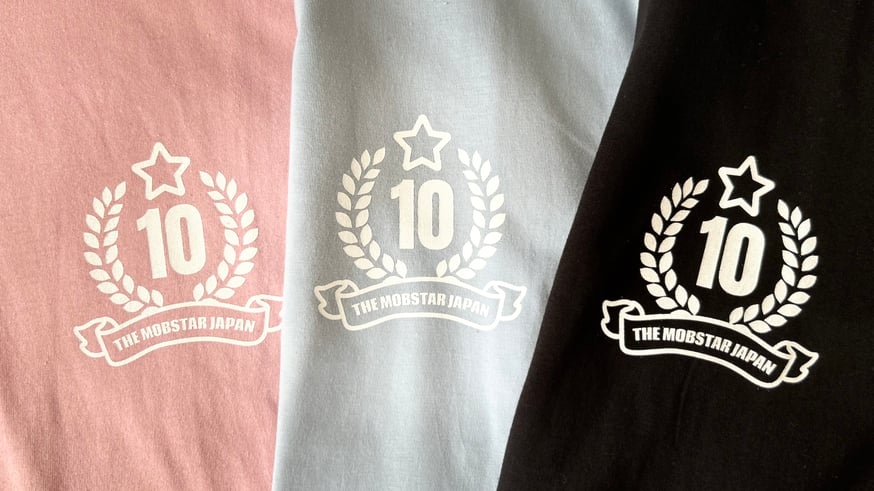 MOBSTAR（モブスター）10th T-shirt Pink 10th T-shirt | THE MOBSTAR JAPAN®️