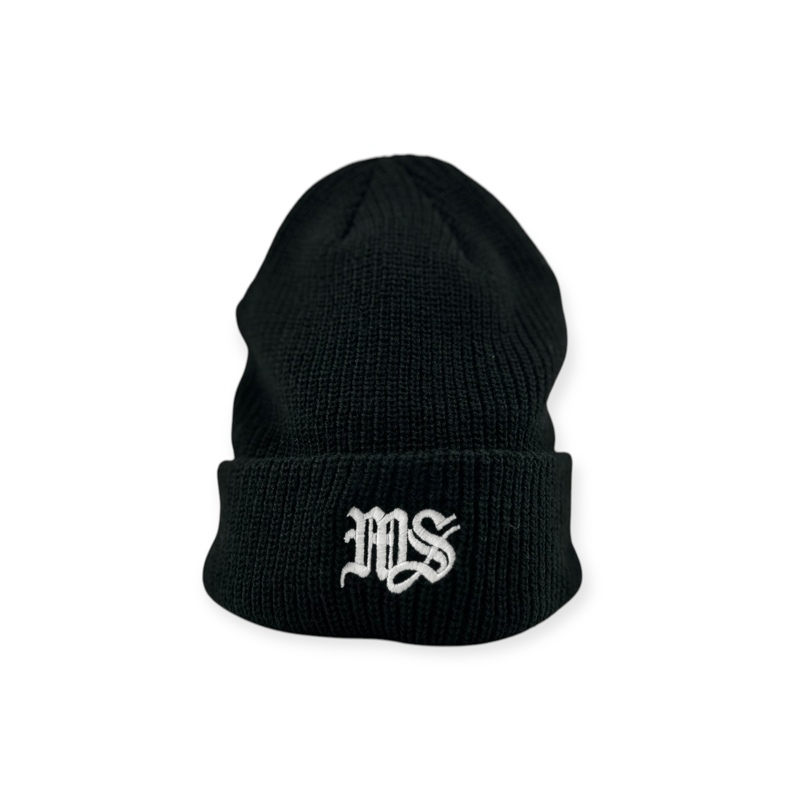 MS knit cap black | THE MOBSTAR JAPAN®️ MS knit cap black | THE MOBSTAR JAPAN®️