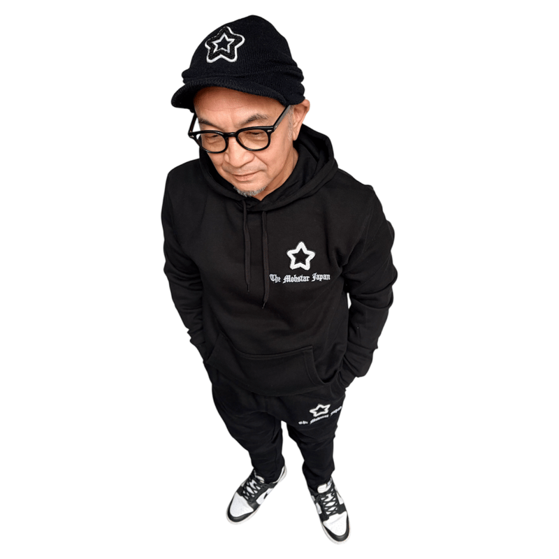 STAR hoodie setup black | THE MOBSTAR JAPAN®️