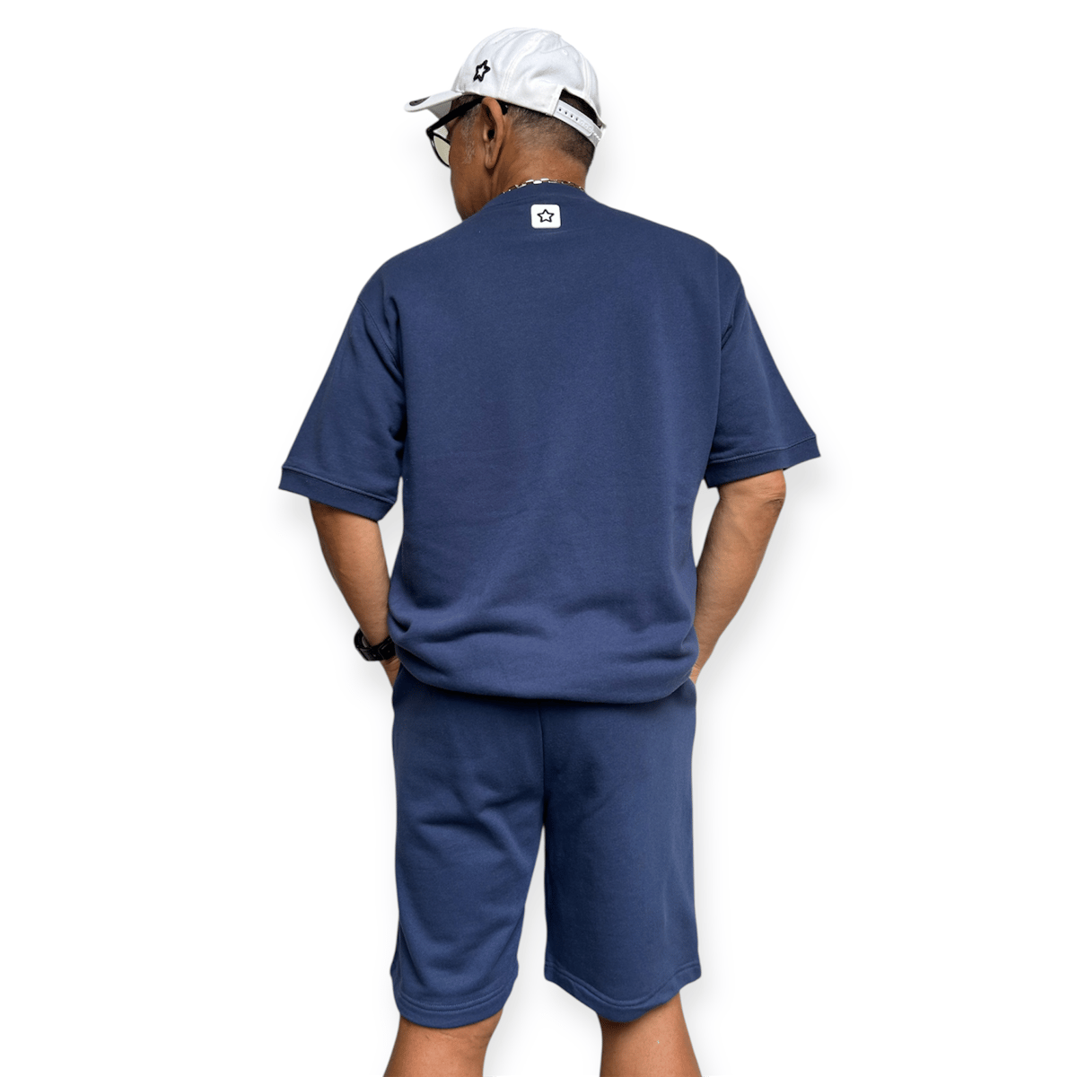 ハーフスウェットセットアップ インディゴ | THE MOBSTAR JAPAN®️