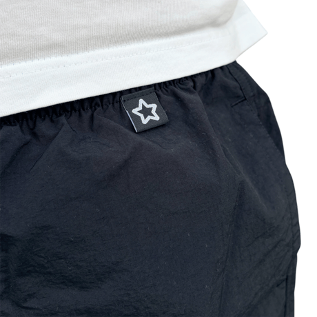 NYLON PANTS BLACK