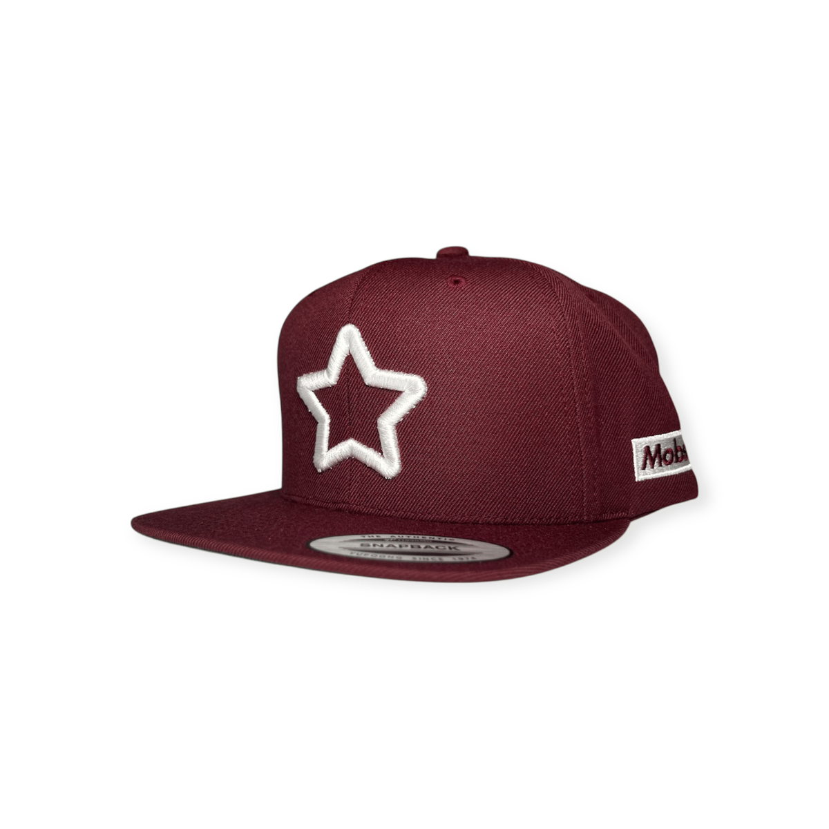 flat visor cap maroon | THE MOBSTAR JAPAN®️
