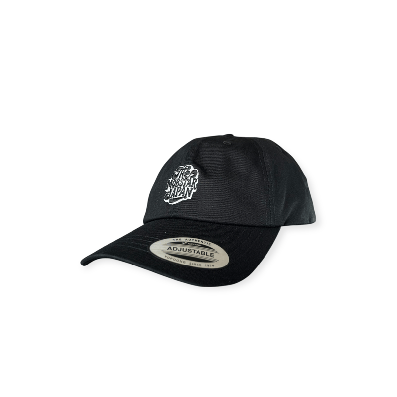 logo dad cap black | THE MOBSTAR JAPAN®️