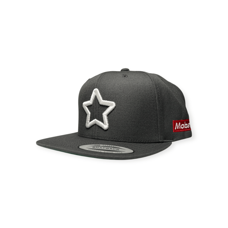 モブスター　キャップ MOBSTAR SNAPBACK キャップ Black×Red モブスター