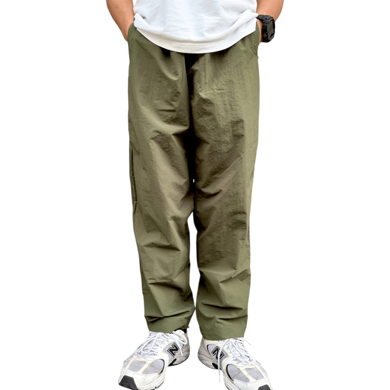 NYLON PANTS OLIVE | THE MOBSTAR JAPAN®️
