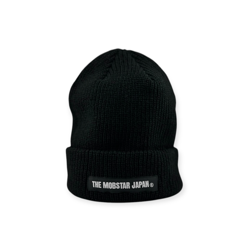 MS knit cap black | THE MOBSTAR JAPAN®️ MS knit cap black | THE MOBSTAR JAPAN®️