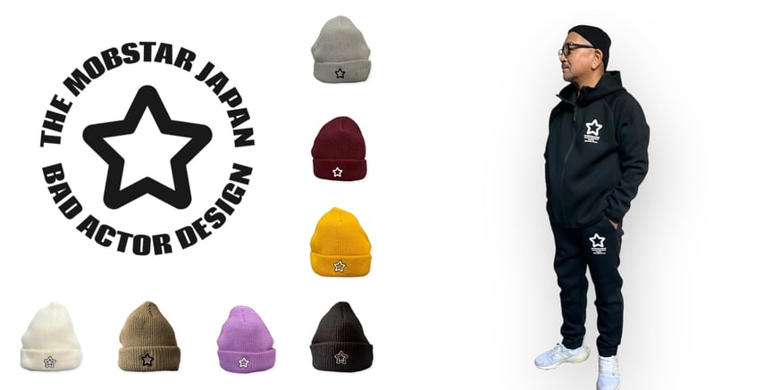 THE MOBSTAR JAPAN®️★ M cap black ★ モブスター THE MOBSTAR JAPAN®️☆ M cap black ☆ モブスター
