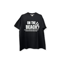 ON THE BEACH T-SHIRT BLACK