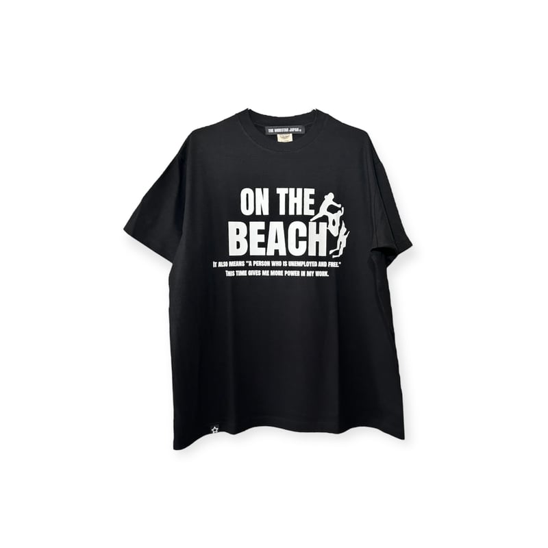 みゃおた ON THE BEACH T-SHIRT BLACK | THE MOBSTAR JAPAN®️
