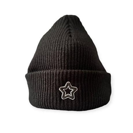 knit cap black