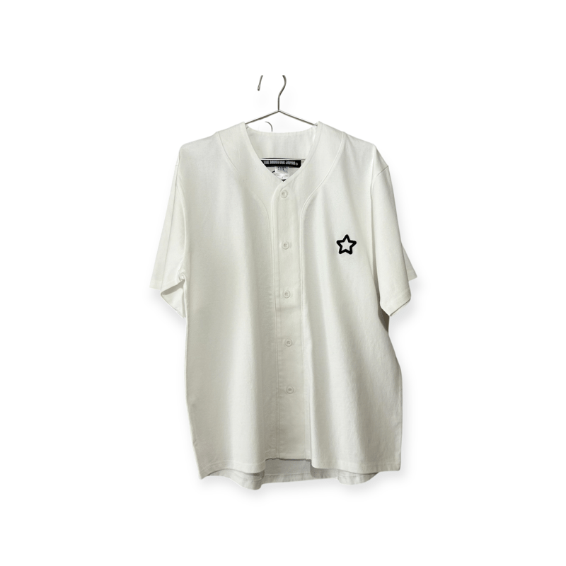 ベースボールシャツ ホワイト | THE MOBSTAR JAPAN®️