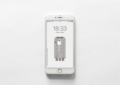 iPhone 用壁紙 _ MAY-アマビエ