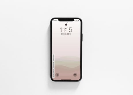 iPhone用壁紙 _3月_pink