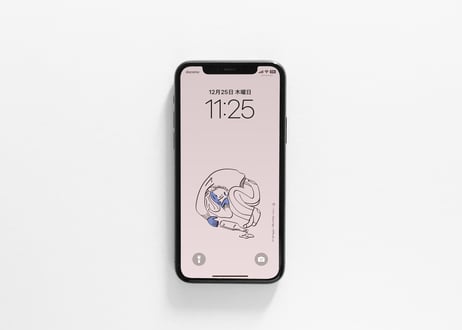 iPhone用壁紙 No.196_1月_酔っ払い04