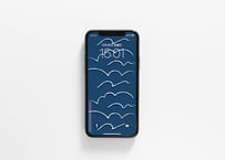iPhone用壁紙 No.164_7月_夏雲