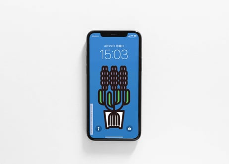 iPhone用壁紙 No.159_5月_ラベンダー