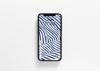 iPhone用壁紙 _7月_ストライプのシャツ03