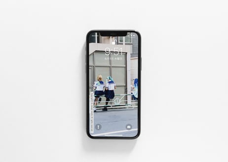 iPhone用壁紙 _6月_渋谷#01