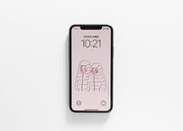 iPhone用壁紙 No.198_2月_２月はまだ寒い02