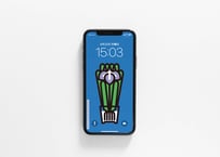 iPhone用壁紙 No.161_5月_燕子花