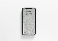 iPhone用壁紙 _9月_洗い出しコンクリート＃１